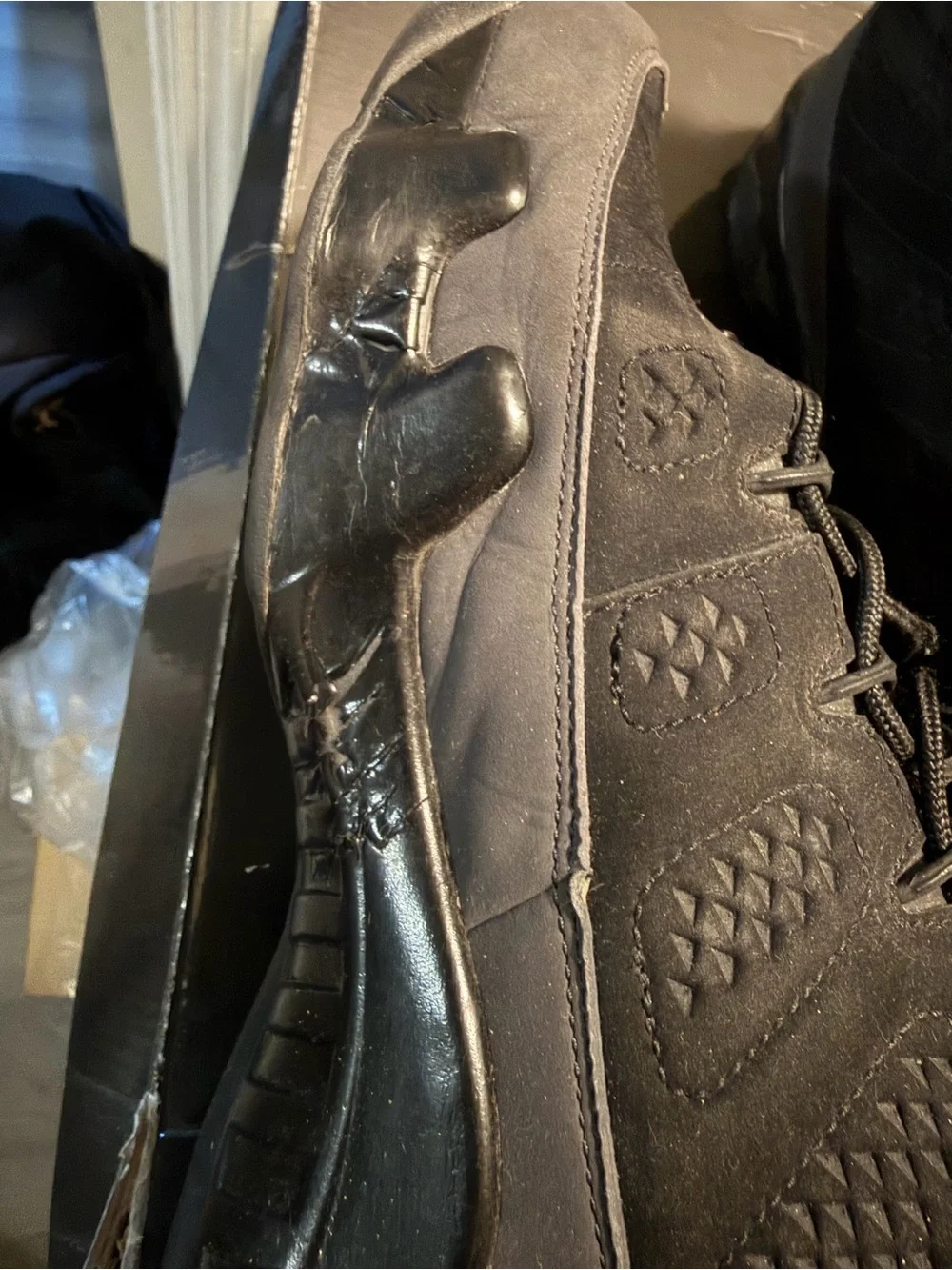 Men’s Air Jordan, nine retro Black and Red High-Top Basketball